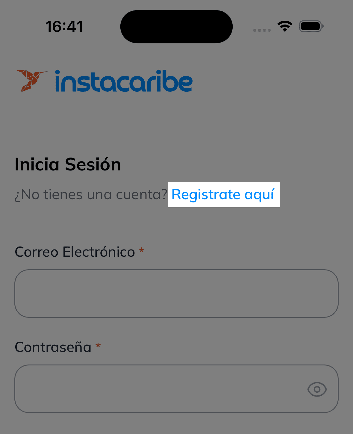 Registrate aquí