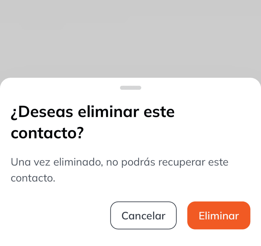 Confirmar eliminación