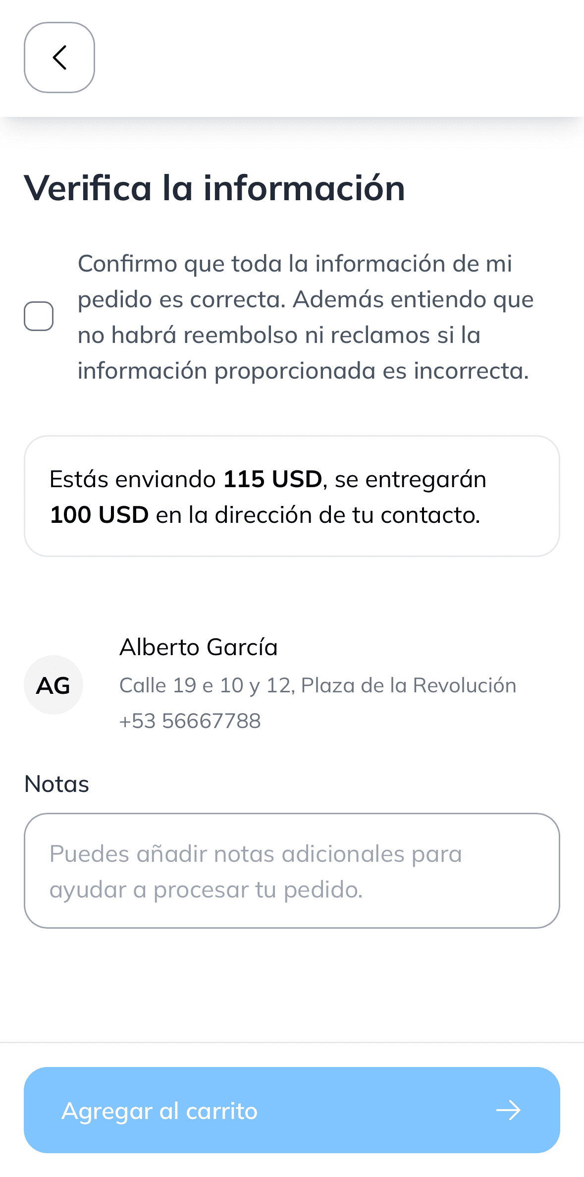 Verificación de la información